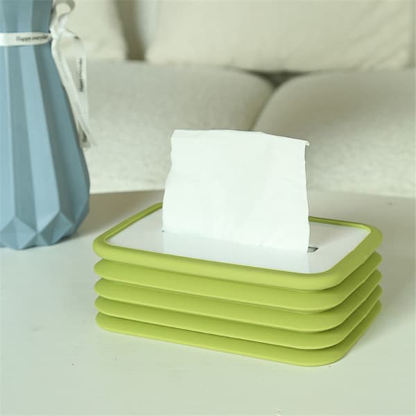 Vevsoppbevaringsbokser Tissue Box GRÅ grey