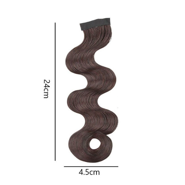 Hårstycke Retro Bangs BRUNT brown