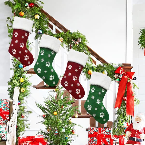 Julstrumpor Presentpåsar GRÖN Green