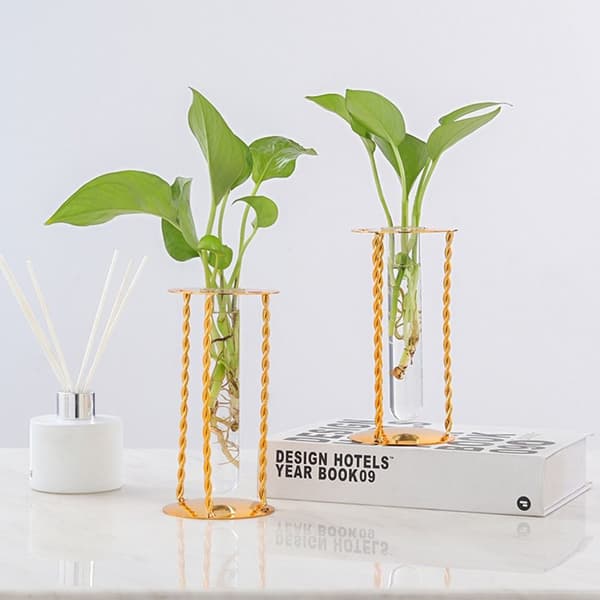 Jernkunstvase Hydroponisk blomstervase 3 3 3