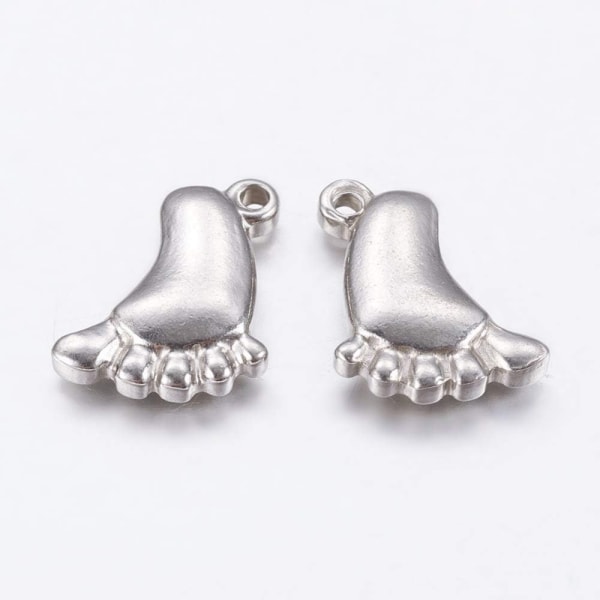 Foot Footprint Anheng Footprint Anheng Charms Anheng