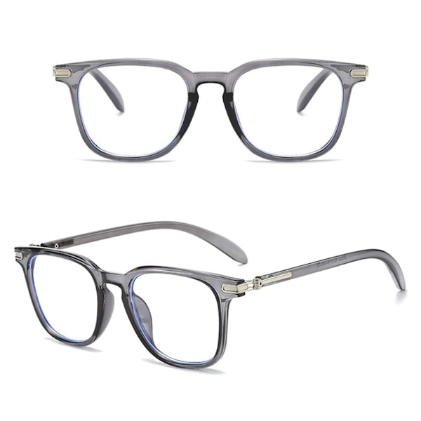 Anti-Blue Light Glasses Neliömäiset silmälasit MUSTA Black