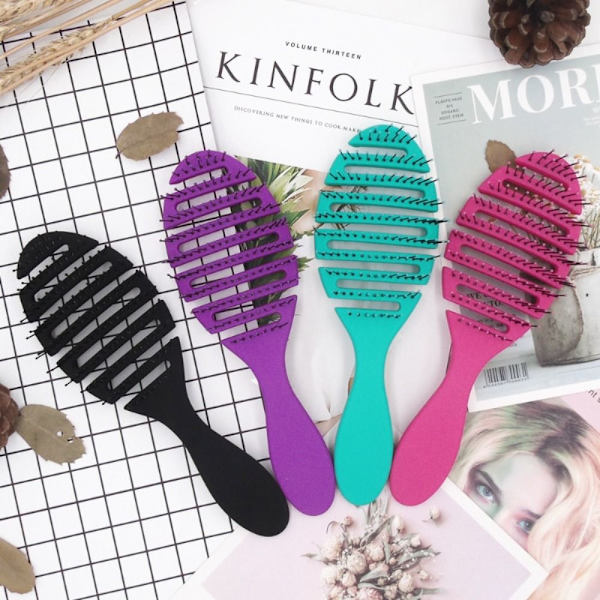 Detangling Hair Brush Hårbørster LILLA purple