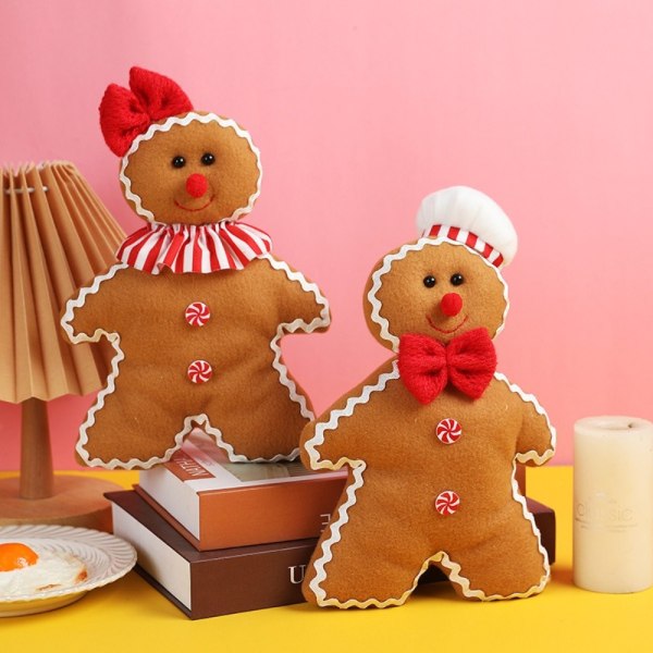 Gingerbread Man Doll Pehmojalkanuket A A A