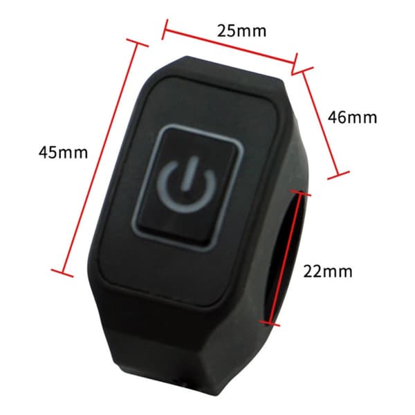 Motorcykelstyre Switch Moto Light Controller GRÖN green