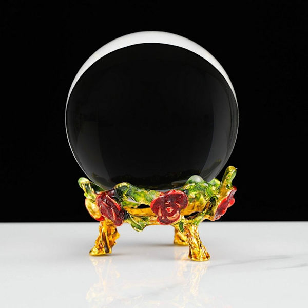 Flower Display Base Hållare Crystal Ball Display Stand Sphere