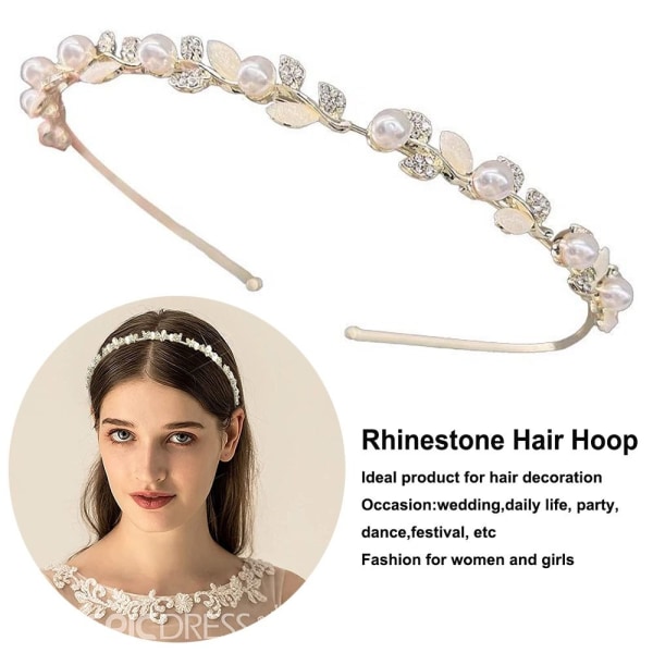 Rhinestone Hair Hoop morsiamen hiustarvikkeet 2 2