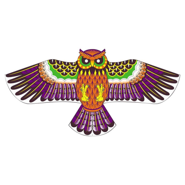 Owl Kite Flying Kite LILLA purple