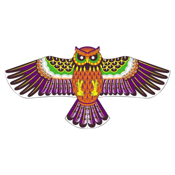 Owl Kite Flying Kite PURPLE purple