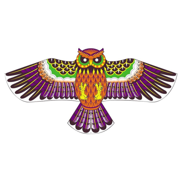 Ugle Drage Flyvende Drage LILLA purple
