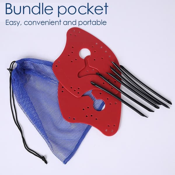 Flipper Flat Paddle Svømmepadle RØD L red L