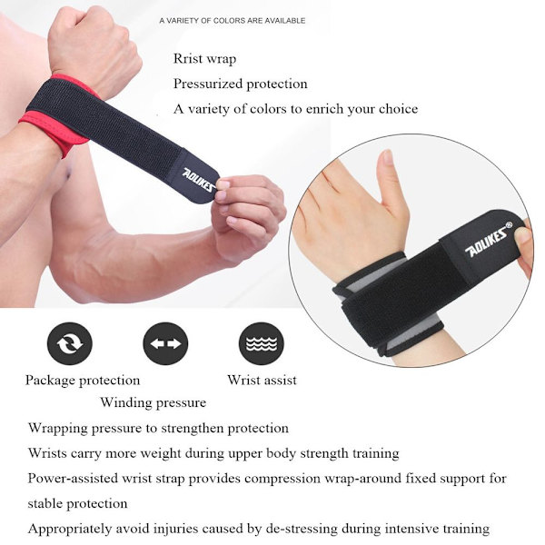 Justerbart armbandsstödsbygel Märke BLÅ Blue
