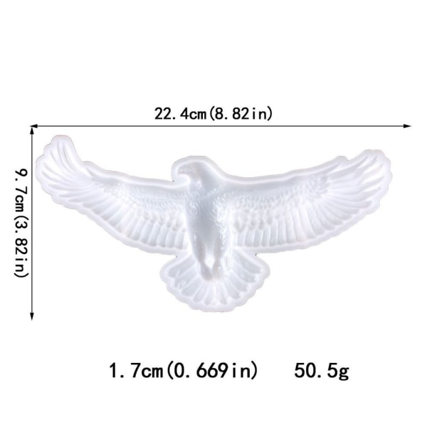 Ørn Silikonform Harpiksformer Støpeform