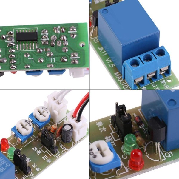 Justerbar Times Switch Modul Timer Relæ Modul Timer Delay