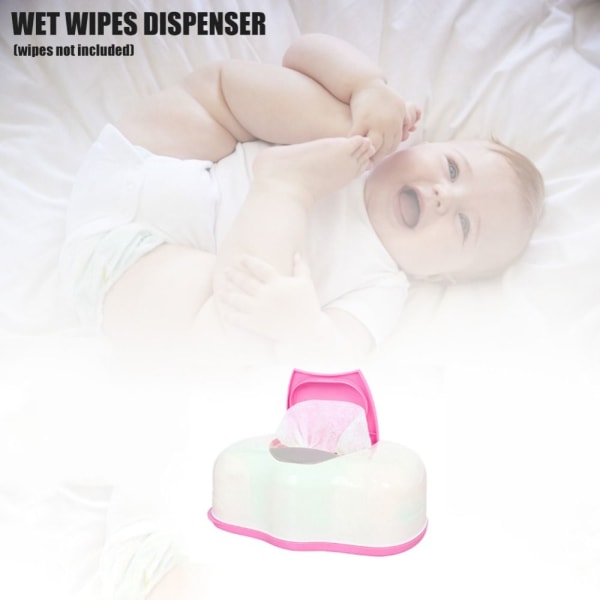 Baby Våtservietter boks Tissue Box Case Våtservietter Oppbevaringsboks