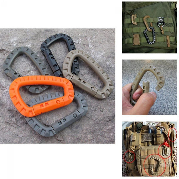 Karabiner Turkrok GRÅ GREY