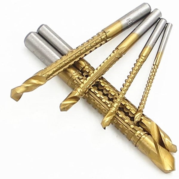 3-8mm Titanium HSS Borr HSS Twist Drill Bits Set Cutting