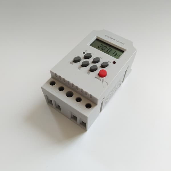 Mikrodatamaskin Tidskontrollbryter Tidskontroll Timer Timer