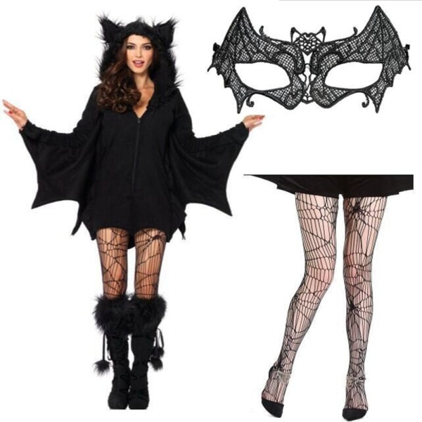 Halloween flagermus kostume Cosplay kostumer S S