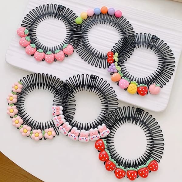 Pyöreä jousisanka Circle Stretch Comb STYLE 7 STYLE 7 Style 7