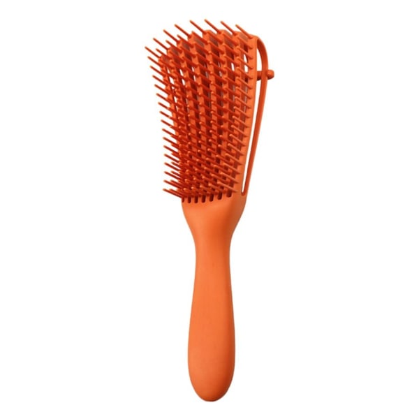 Detangling Brush Hair Hodebunnsmassasjeapparat ORANSJE orange