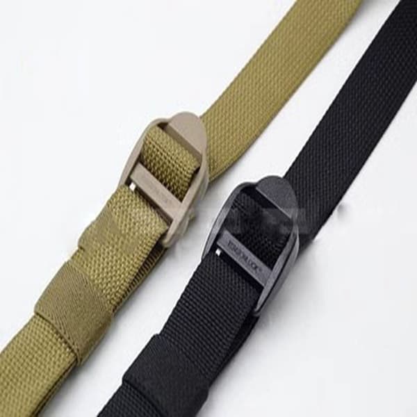 Webbing Strap Spænde Skyder Fastener GRÅ Grey