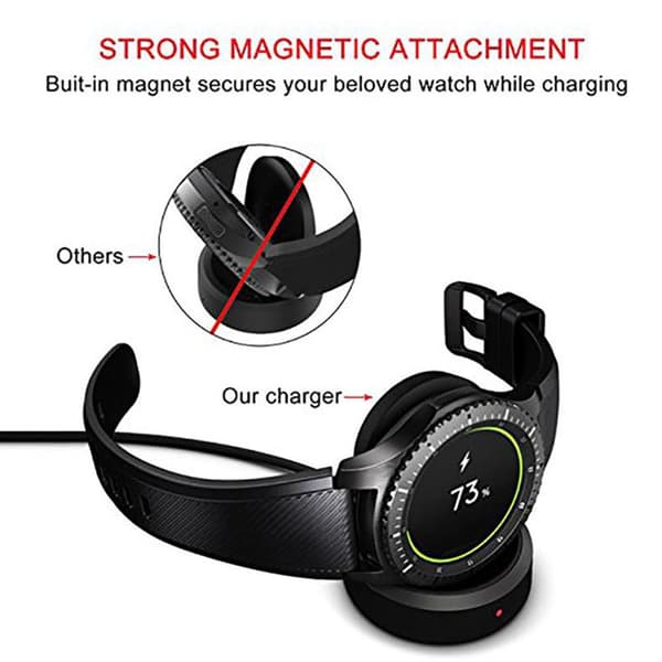 USB-lader for Samsung Galaxy Smartklokke