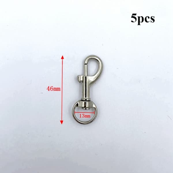 5 stk Snap Hook Trækspænder 55X12MM 55x12mm