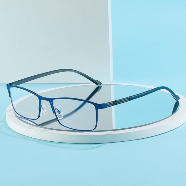 Anti-Blue Light Briller Myopia Briller SORT STYRKE -150 black Strength -150