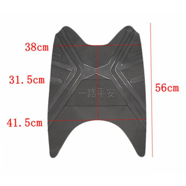 Scooter Pedal Pad Læder Pedal Pad 8 8 8