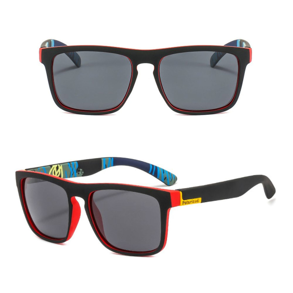 Polariserte kjørebriller RED BLACK-RED