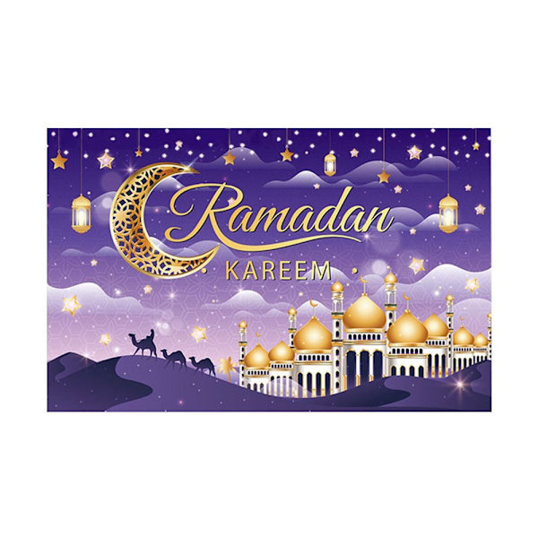 Eid Bakgrundsbanner Ramadan Dekoration 05 05