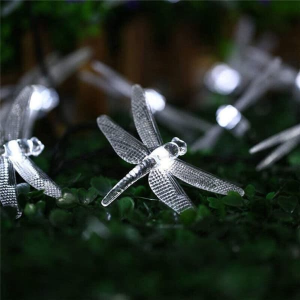 Dragonfly String Lights Fairy Light VIT LJUS VIT LJUS white light