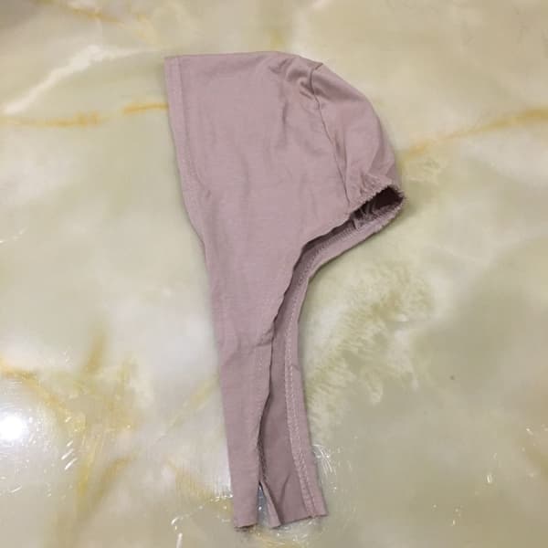 Kvinner Under skjerf Hijab Bonnet Cap KAFFE Coffee