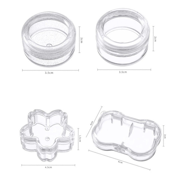 Øreringe Ring Box Smykker Opbevaringsboks STYLE 4 STYLE 4 Style 4