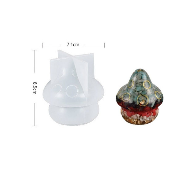7kpl/ set Sienimuotti Mold 2KPL STYLE 3 2KPL 2pcs Style 3