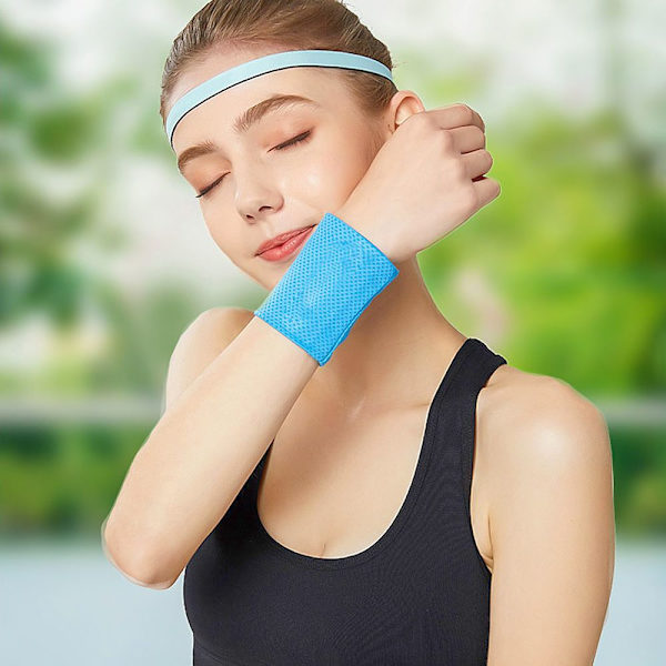 Wrist Wraps Ice Cooling Armband SVART S Black S