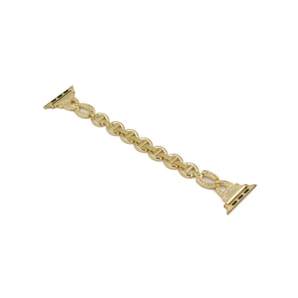 Klokke Klokkereim Metal Bling Diamond Strap GULL Gold a865 | Gold | Fyndiq