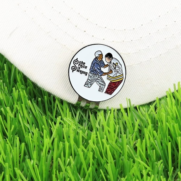 Golfballmarkør Golfhattklemme D D D
