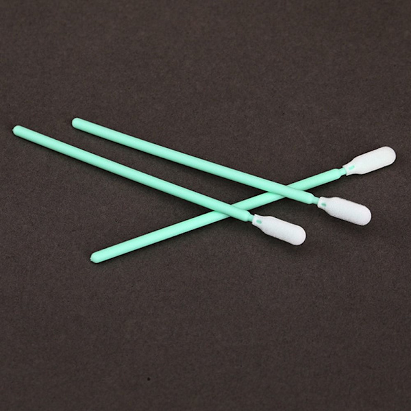 100 kpl Foam Tips Sponge Stick Foam Swabs Puhdistuspuikkosarja