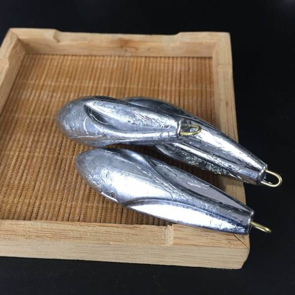 1/2/3/5/10stk Fiske Bly Synker Fiske Vægt Synke 10g(9g)-10pcs