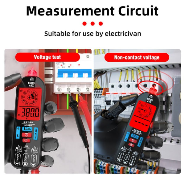 Digital multimeter Brytpunktsmätare A1X MED VÄSKA A1X MED VÄSKA A1X with Bag