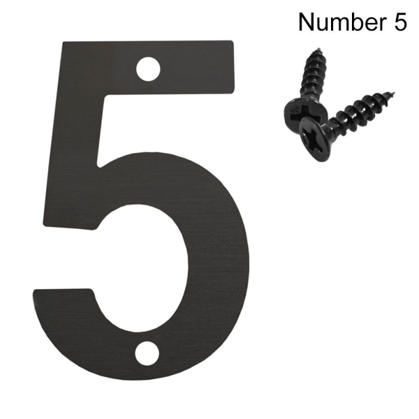 tvetydigheden I forhold kapacitet 4 tommer/10 cm døretiket Nummermærke NUMMER 5 NUMMER 5 Number 5 69bc |  Number 5 | Number 5 | Fyndiq
