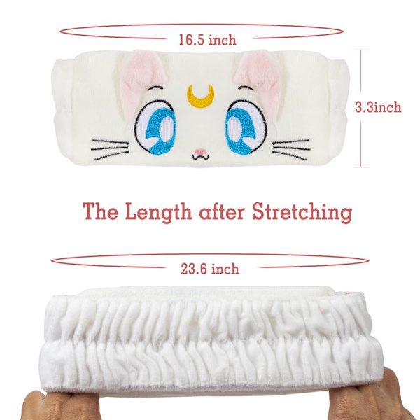 Makeup Spa -otsakangas Sailor Moon WHITE WHITE White