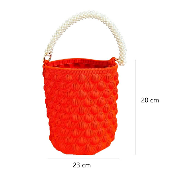Vævet taske Crossbody-taske WATERMELON RØD watermelon red
