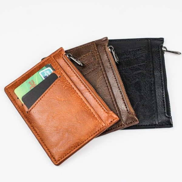 Korttaske Zero Wallet BRUN brown