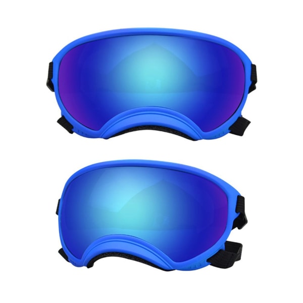 Justerbara Dog Goggles Pet Anti-UV Solglasögon 1