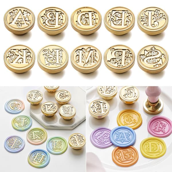 Voks Stempel Hoved Voks Segl Stempel D D D