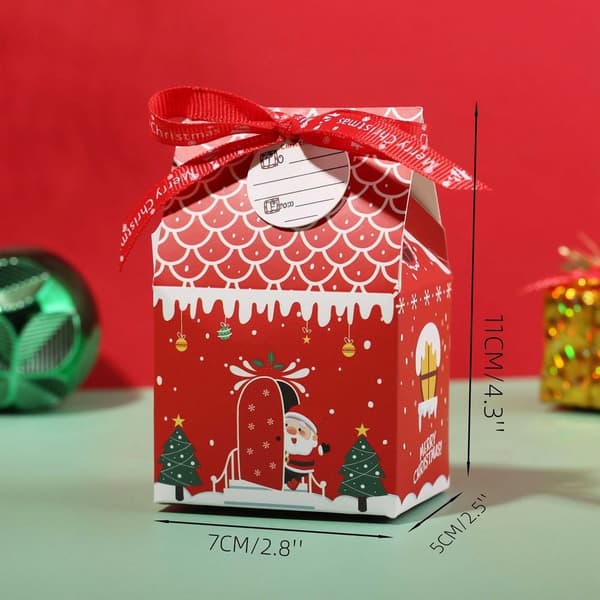 10 st julklappsförpackning Godispåsar STIL 2 STIL 2 Style 2