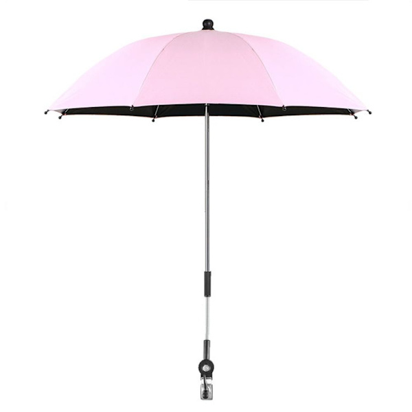 Sun Shade Barnevogn Parasol PINK Pink